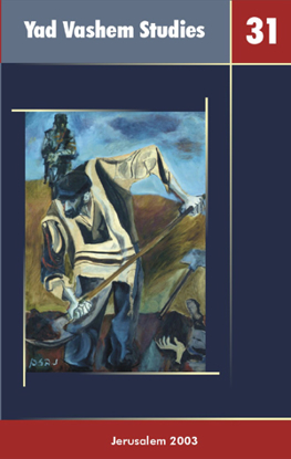 Picture of Yad Vashem Studies: Volume 31