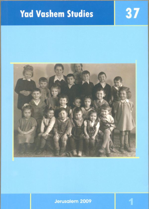 Picture of Yad Vashem Studies: Volume 37 [1]